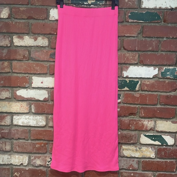 Show Me Your Mumu Elle Skirt  Pink New - Picture 3 of 4